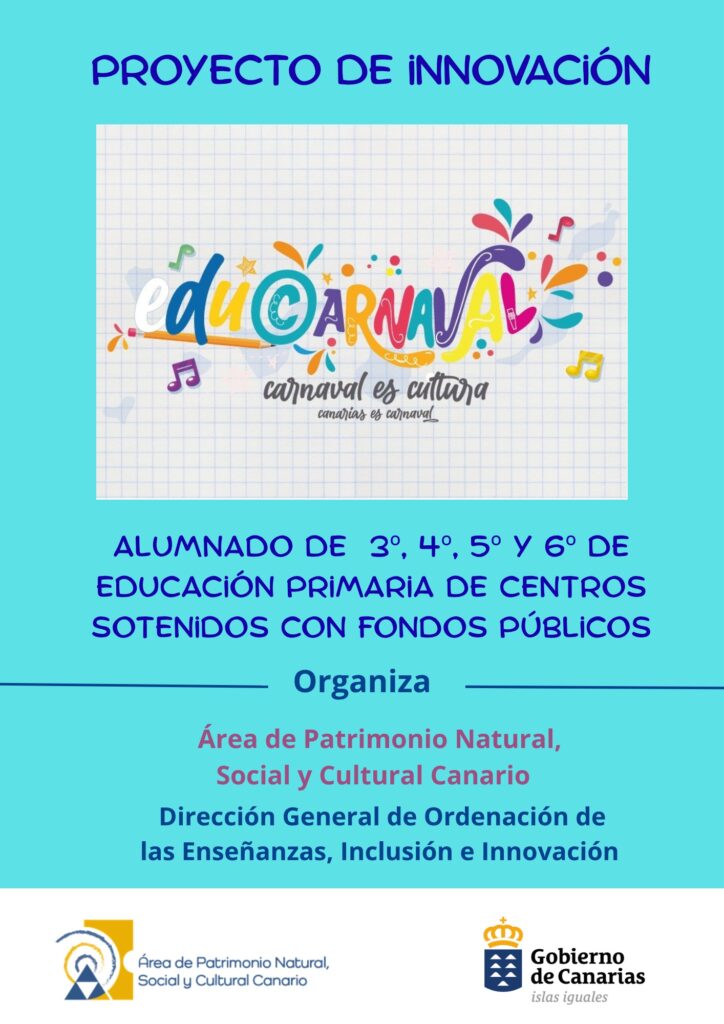 Educarnaval invita a los centros educativos de Canarias a participar en una nueva edición del proyecto