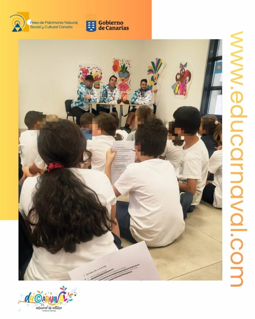 El CEIP El Castillo acerca la cultura murguera al alumnado con Educarnaval
